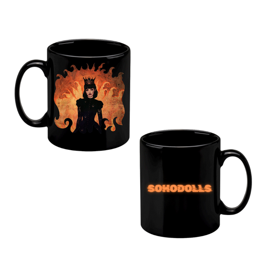 Limited Edition Queen of Spades Hallowe'en Ceramic Mugs